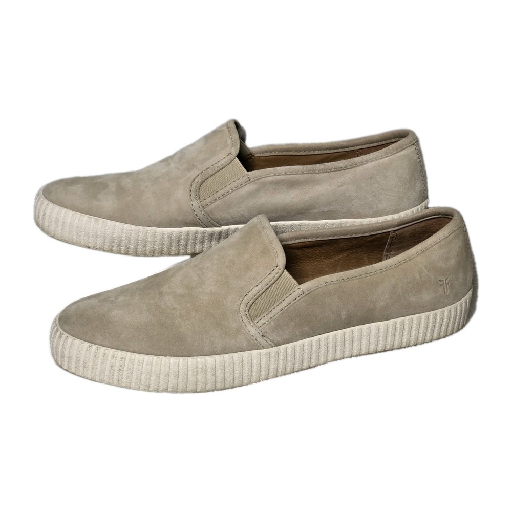 Frye Camille Womens Suede Leather Slip On Sneaker Shoes Size 10 M